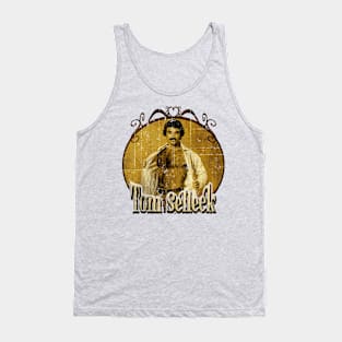 Tom Selleck 80s Aesthetic Tank Top